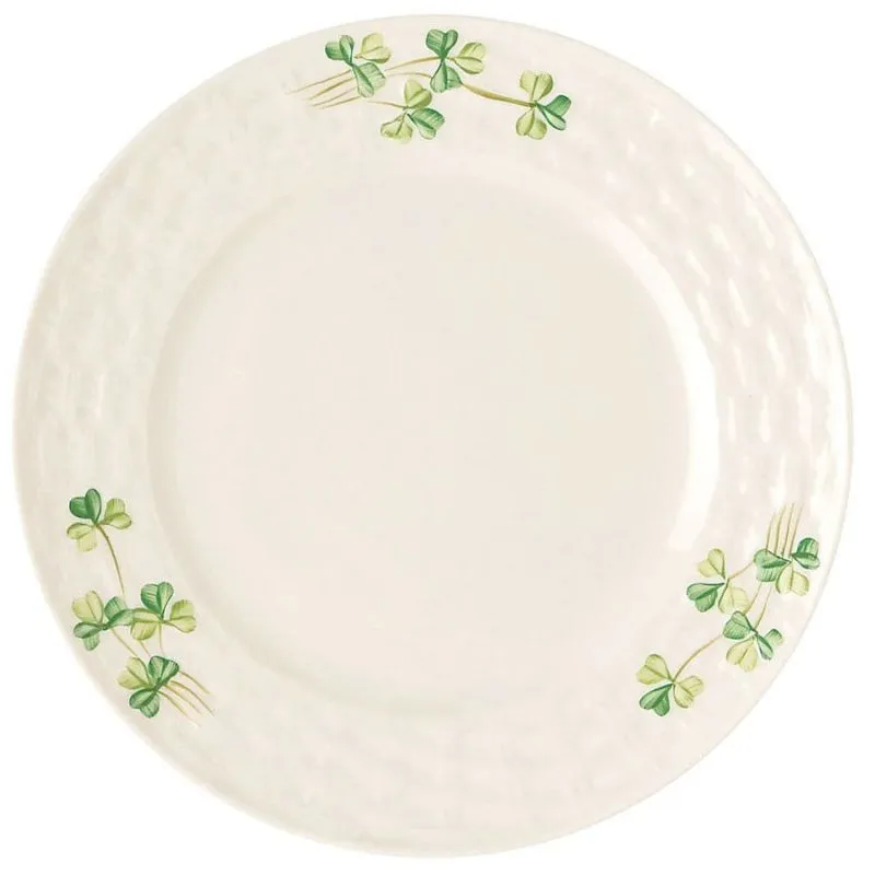 D68753 Parian China Irish Tableware with Shamrock Design Side Plate Gaelsong