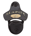  Gaelic Slainte Wall Mounted Bottle Opener- Black Brass