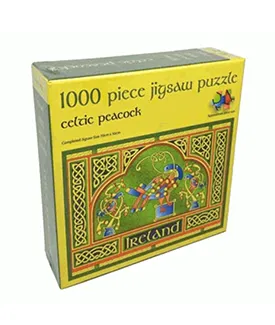Celtic Peacock Jigsaw Puzzle