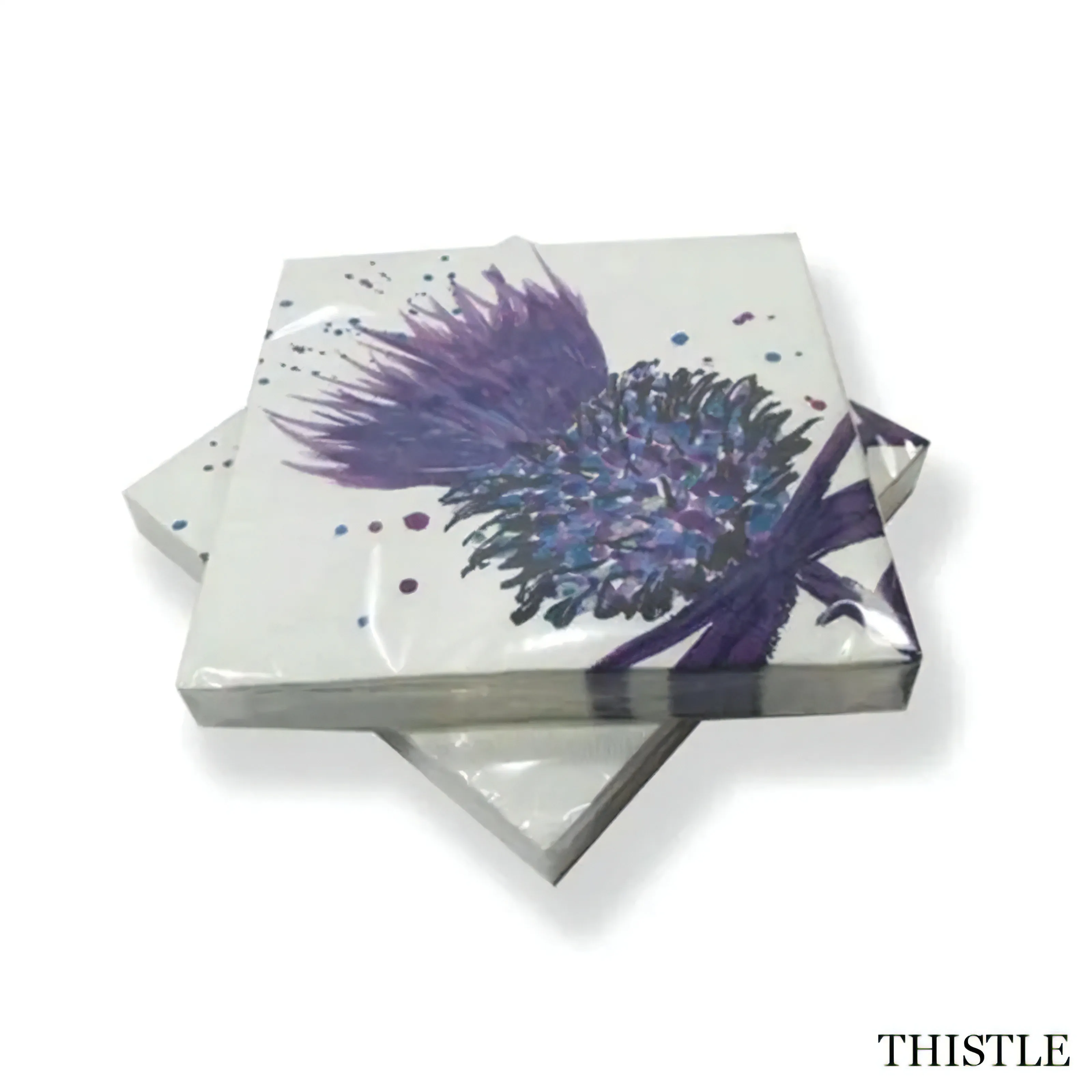 D91317 THISTLE Scotland Thistle Designed Paper Napkins Gaelsong