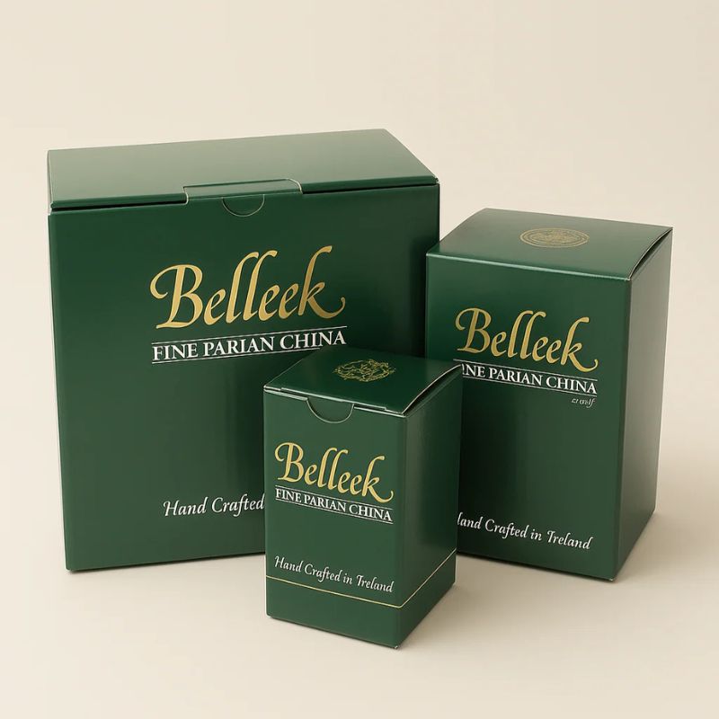 Hand Painted Embossed Shamrock Porcelain Votive 