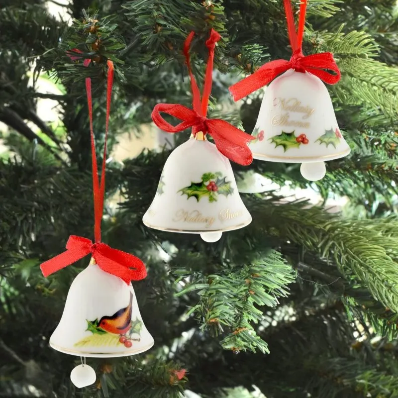 Irish-Themed Christmas Bell Set of 3 Irish-Themed Christmas Bell Set of 3