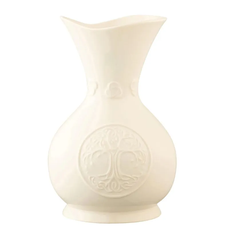 D91347 Parian China Tree of Life Vase Gaelsong