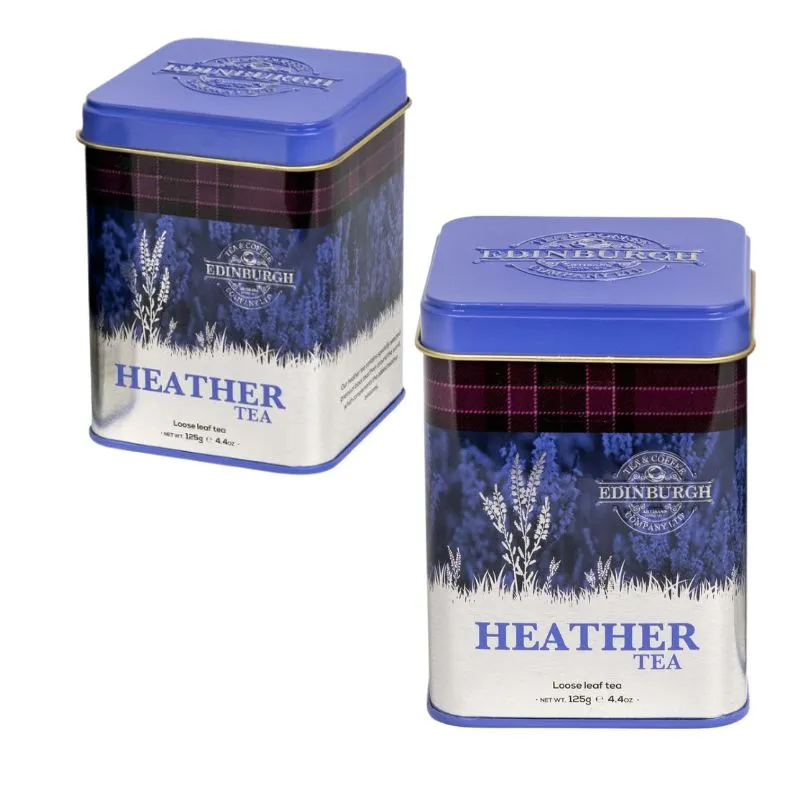F10068 Edinburgh Loose Leaf Heather Blossom Tea Set os 2 Gaelsong