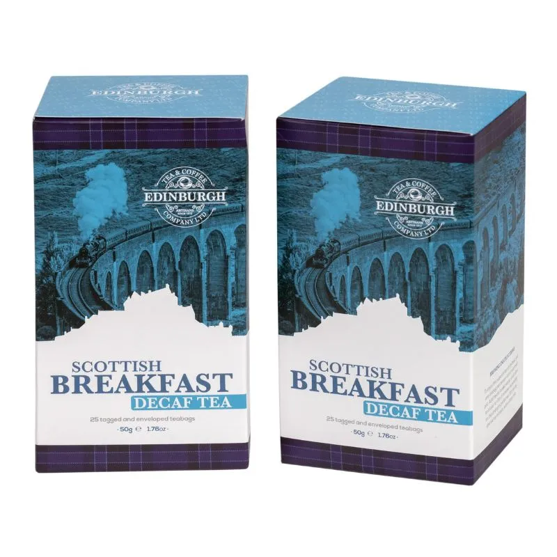 F10069 Decaf Scottish Breakfast Teabag Tea Set of 2 Gaelsong