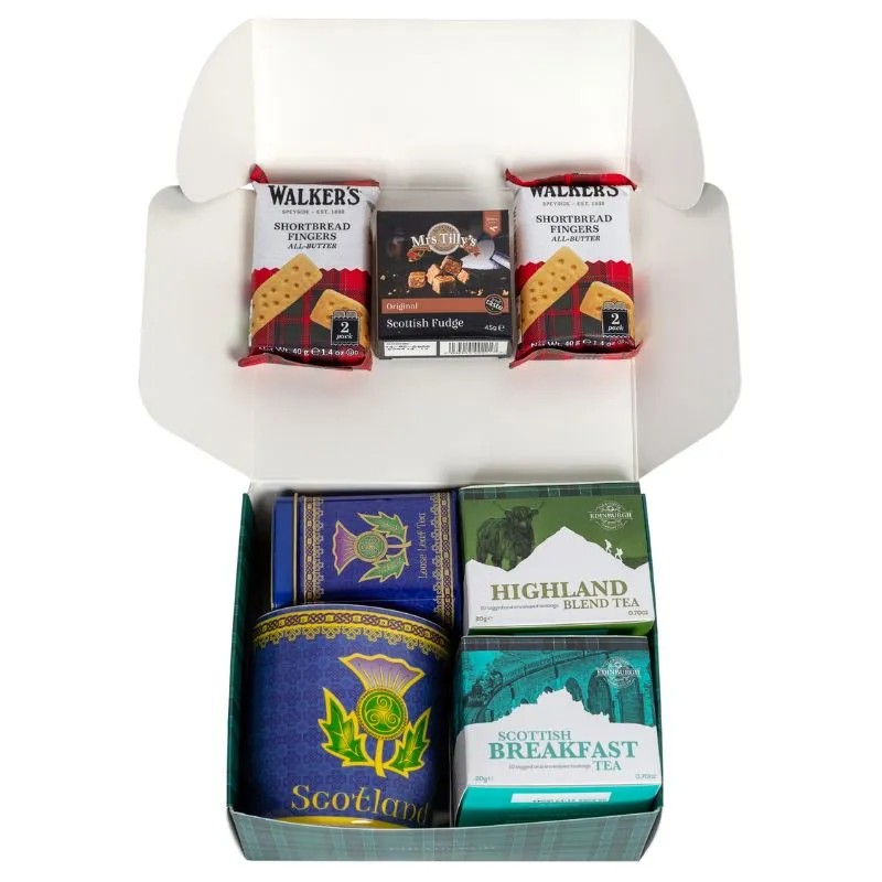 F10074 Scottish Breakfast Food Gift Basket Gaelsong