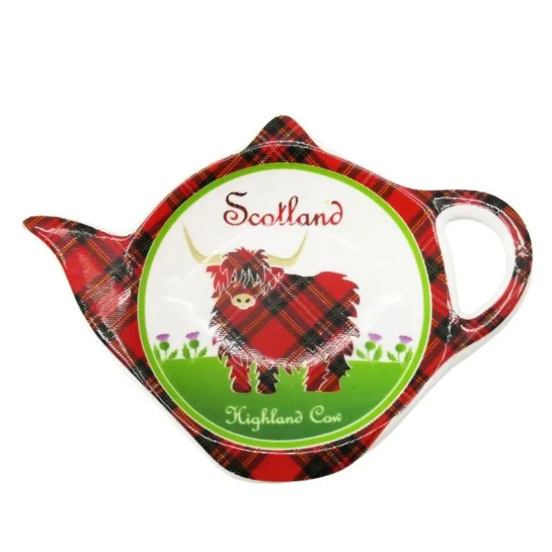 F10075 Scotland Afternoon Tea Hamper Gift Tea Bag Holder Gaelsong 