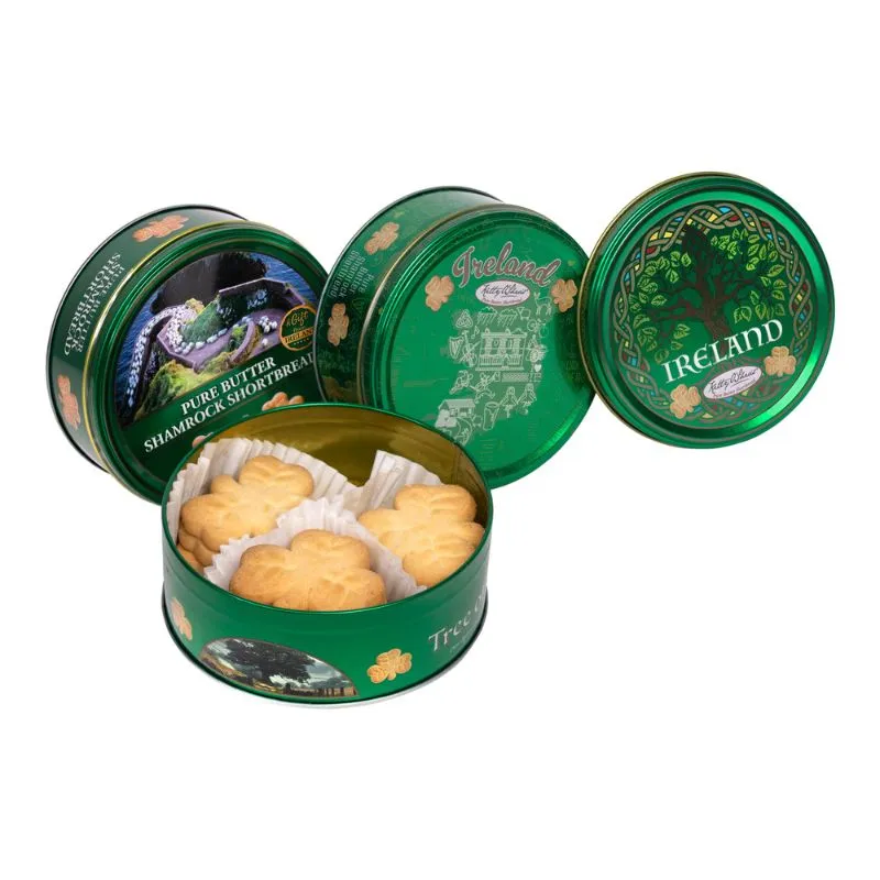 F10089 Traditional Pure Butter Irish Shortbread Cookies Set of 3 Gaelsong