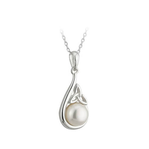 Silver and Pearl Essence Pendant