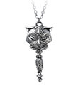 Divine Cat Mirror Pewter Pendant 3 Gaelsong