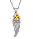 Angel's Wing with Trinity Knot Pendant