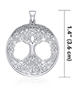 Tree of Life Celtic Knot Pendant view 2