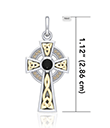 Trinity Knot Celtic Cross Pendant view 4