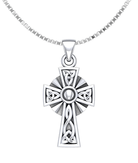 Celtic Cross Eternity Pendant 
