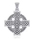 Triskele Celtic Cross Pendant  view 2