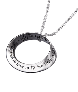 Infinite To Be Rich In Love Necklace