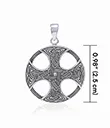 J24393 Celtic Knotwork Pendant Cross Design Gaelsong