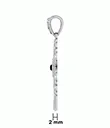 J24404 Irish Four Leaf Clover Pendant Side Gaelsong