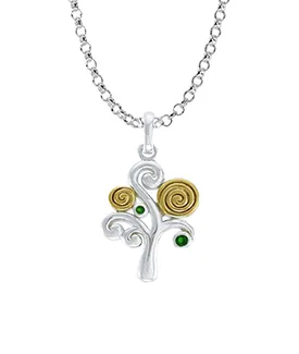 Spiral Celtic Tree of Life Pendant