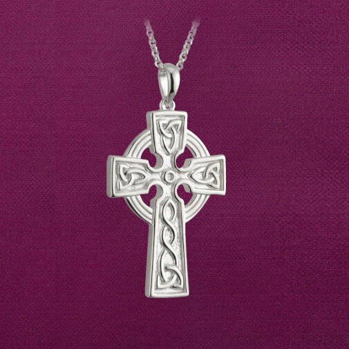 Double-Sided Celtic Cross Pendant
