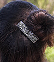 Thistle Hair Barrette Lifestyle 2 Gaelsong