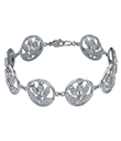 Scottish Thistle Charm Bracelet