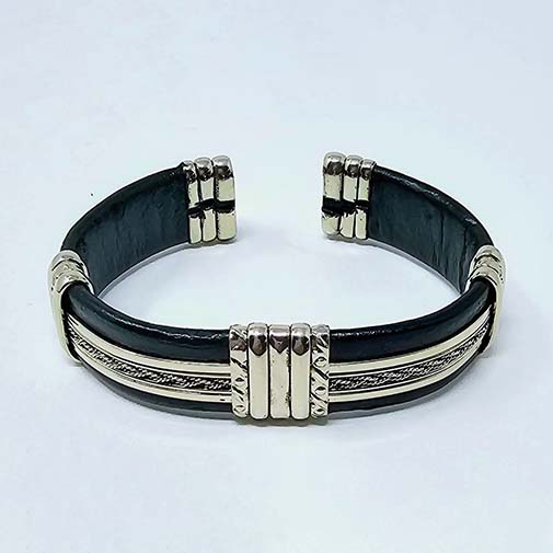Caoimhe Celtic Silver Bracelet Cuff