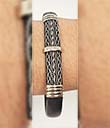 Enid Celtic Knot Leather Bracelet Cuff