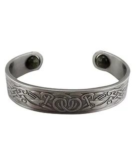 Connemara Marble Celtic Knotwork Bracelet