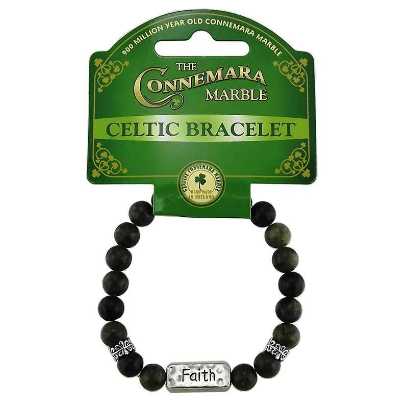 J52221 Connemara Faith Irish Beaded Bracelet  Gaelsong
