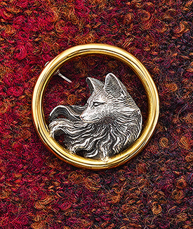Wolf Spirit Pin