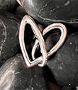 Eternal Love Heart Pin