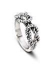 Fisherman's Knot Ring