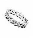 J75161 Sterling Silver Celtic Love Knotwork Ring With Cubic Zirconia Stones Gaelsong