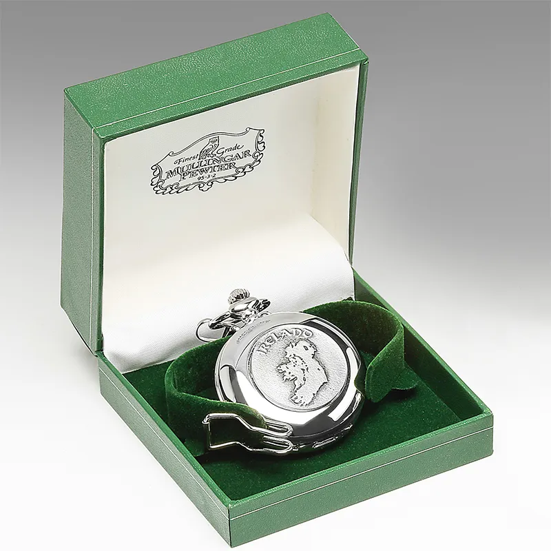 J80652 Celtic Ireland Pocket Watch Gift Box Gaelsong