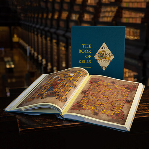 Hardcover Slipcased Book of Kells