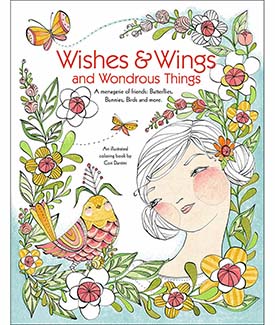 Celtic Spirit Coloring Book- Wishes & Wings and Wondrous Things 