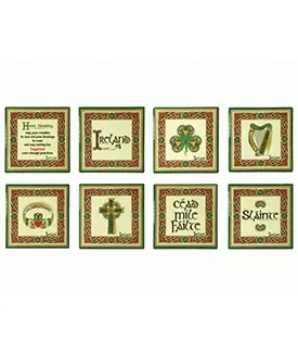 Irish Designed Ceramic Coasters