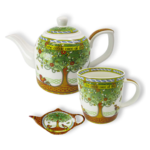 Celtic Tree of Life Tea Collection Celtic Teawear Gaelsong