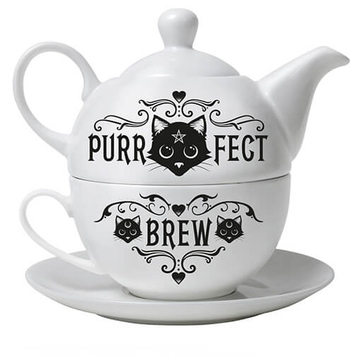 Purr-fect Brew Tea-For-One Set