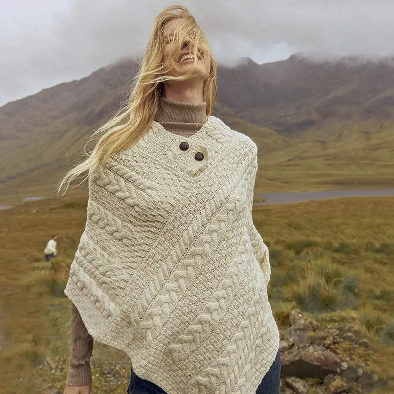Irish Shawls & Ponchos