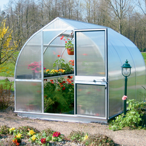 Riga Garden Greenhouse Kit - 7'8" x 10'6" x 7'1"