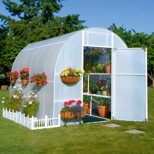 8' x 12' Solexx Gardener's Oasis Home Greenhouse 
