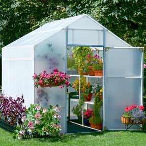 8' x 24' Solexx Garden Master Backyard Greenhouse