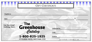Gift Certificate