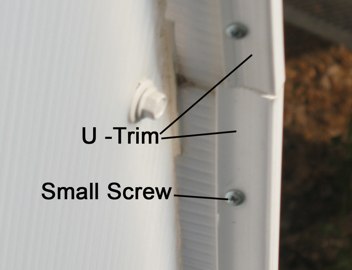 u-trim for sealing off Solexx Panels