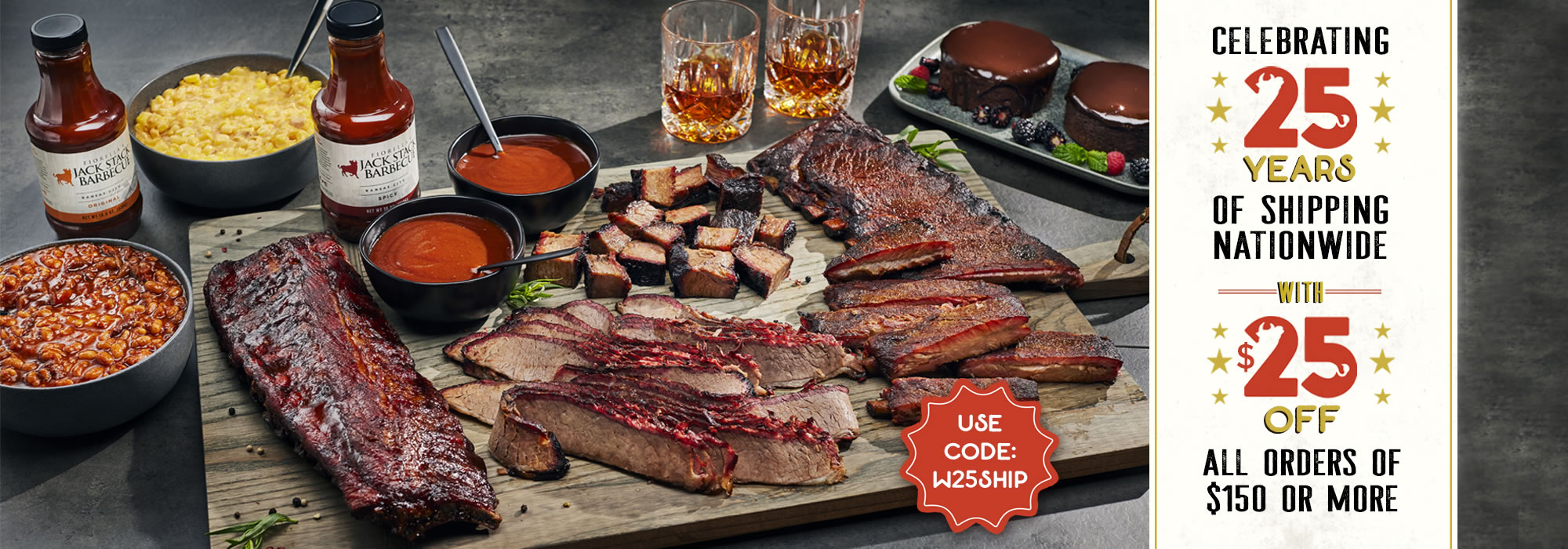 Celebrating 25 years with $25 off orders over $150.  Use code W25SHIP