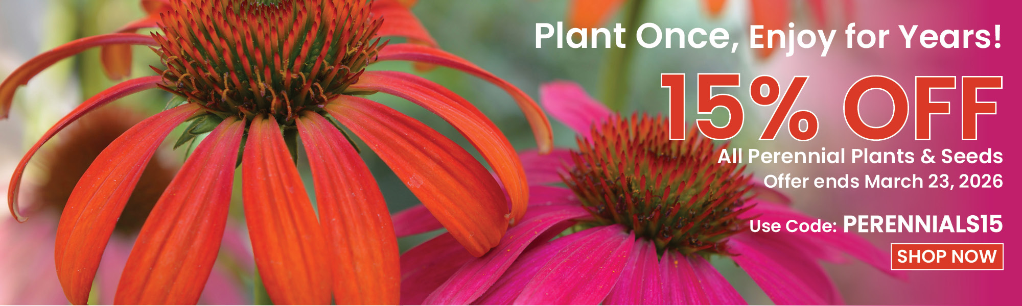15% Off Perennials With Code PERENNIALS15