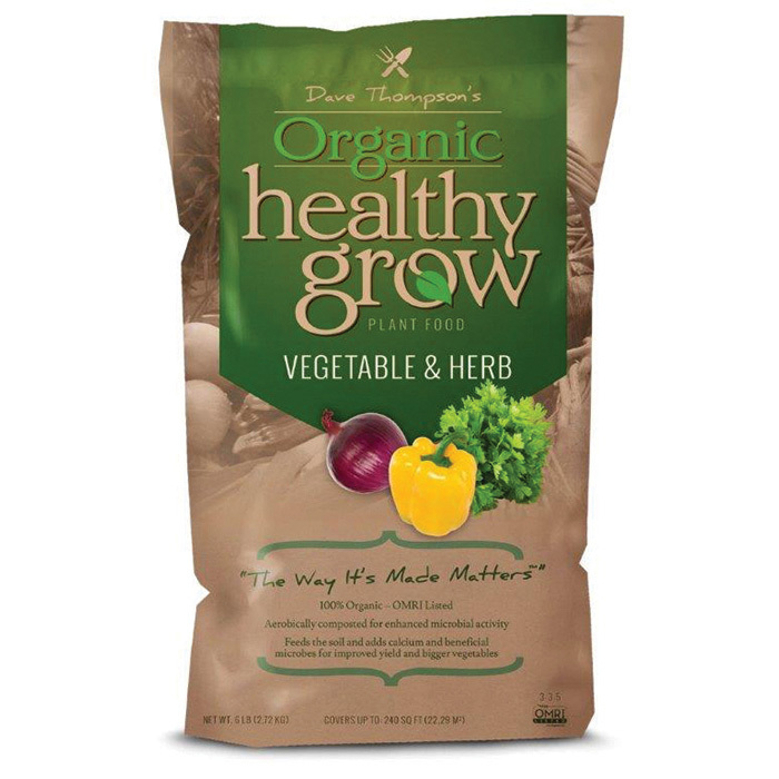 Healthy Grow Organic Vegetable And Herb Food