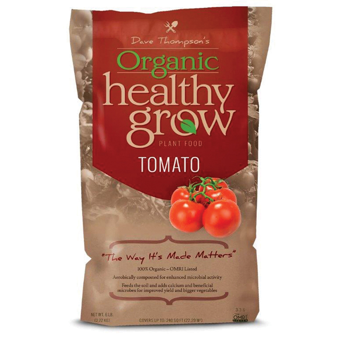 Healthy Grow Organic Tomato Fertilizer 3-3-6